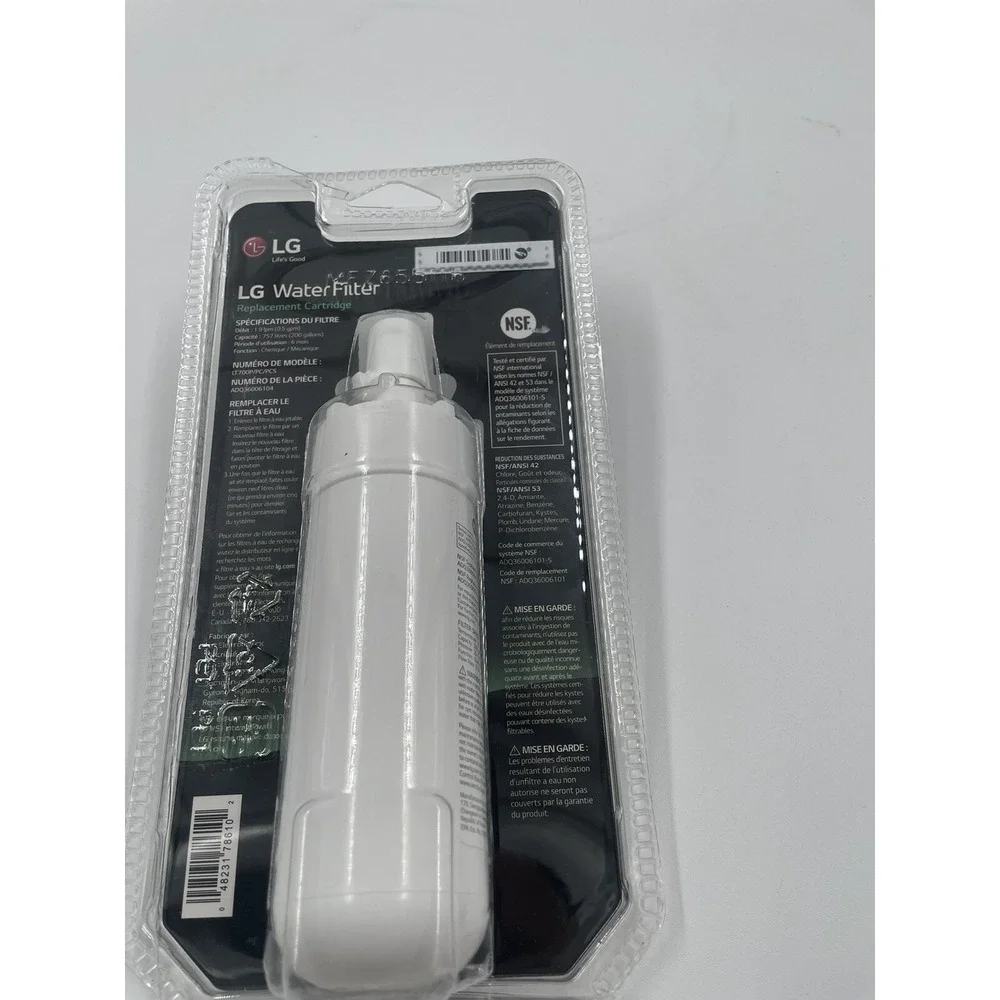 LG Refrigerator Water Filter LT700P Part #‎ ADQ36006104 NIP